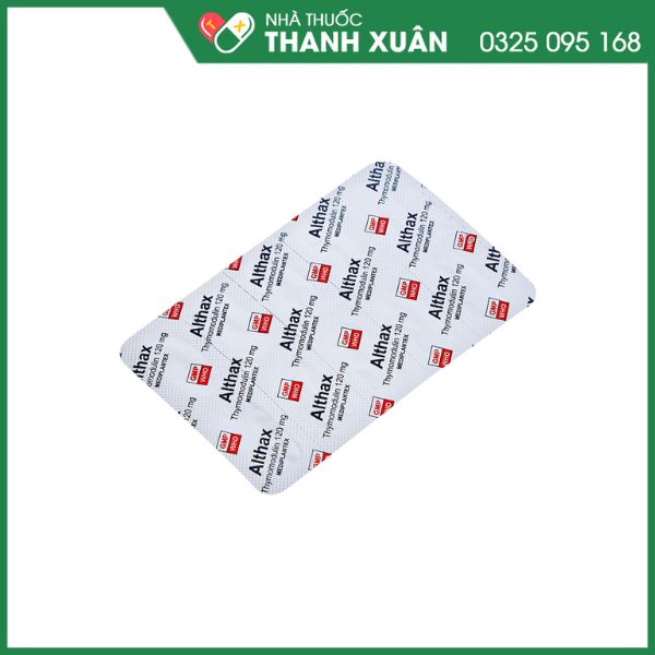 Althax Thuốc dự phòng tái phát nhiễm khuẩn hô hấp